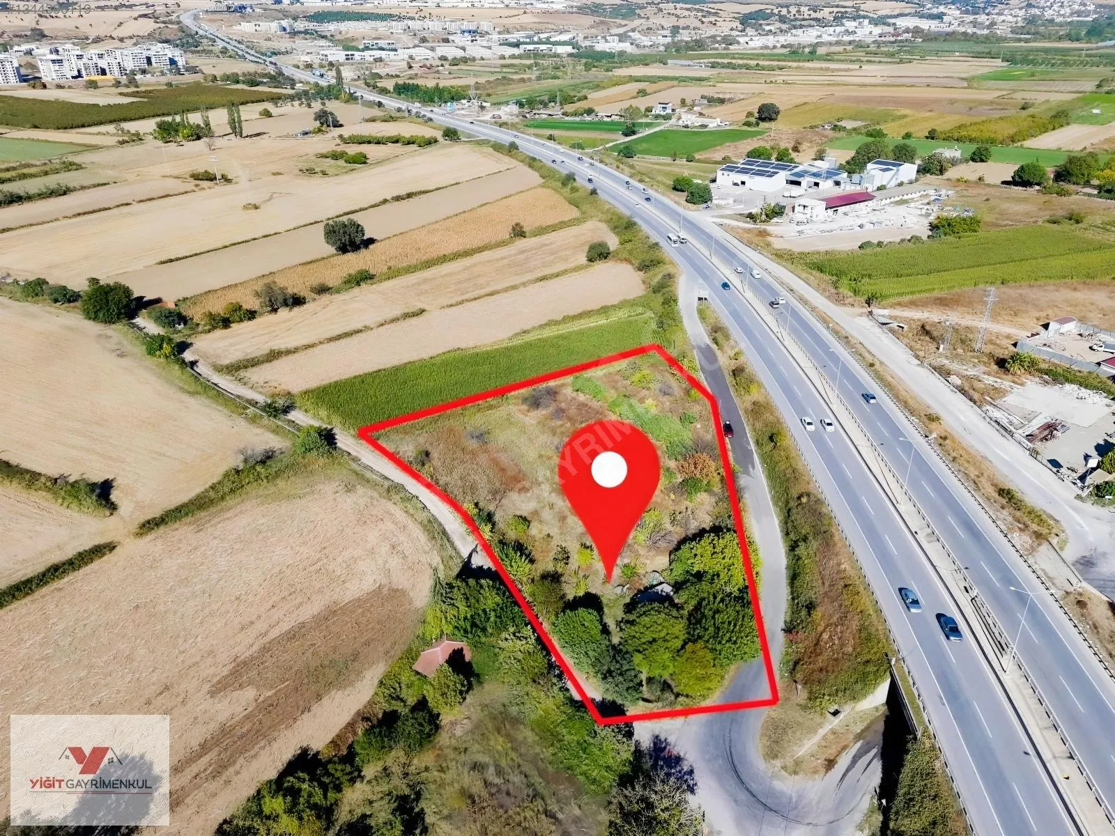 Sarıcaeli'de Anayol Kenarı Kiralık Tarla — fotoğraf 2